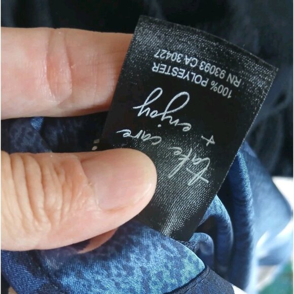 Nic & Zoe Abstract Billow Mini Dress - Picture 9 of 10